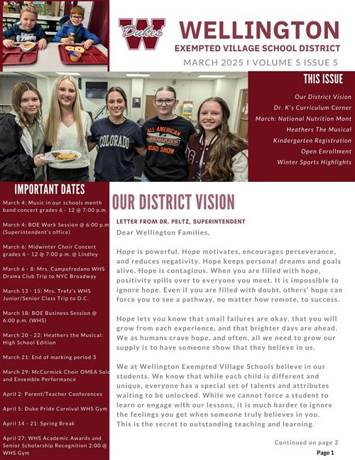 March 2025 Newsletter
